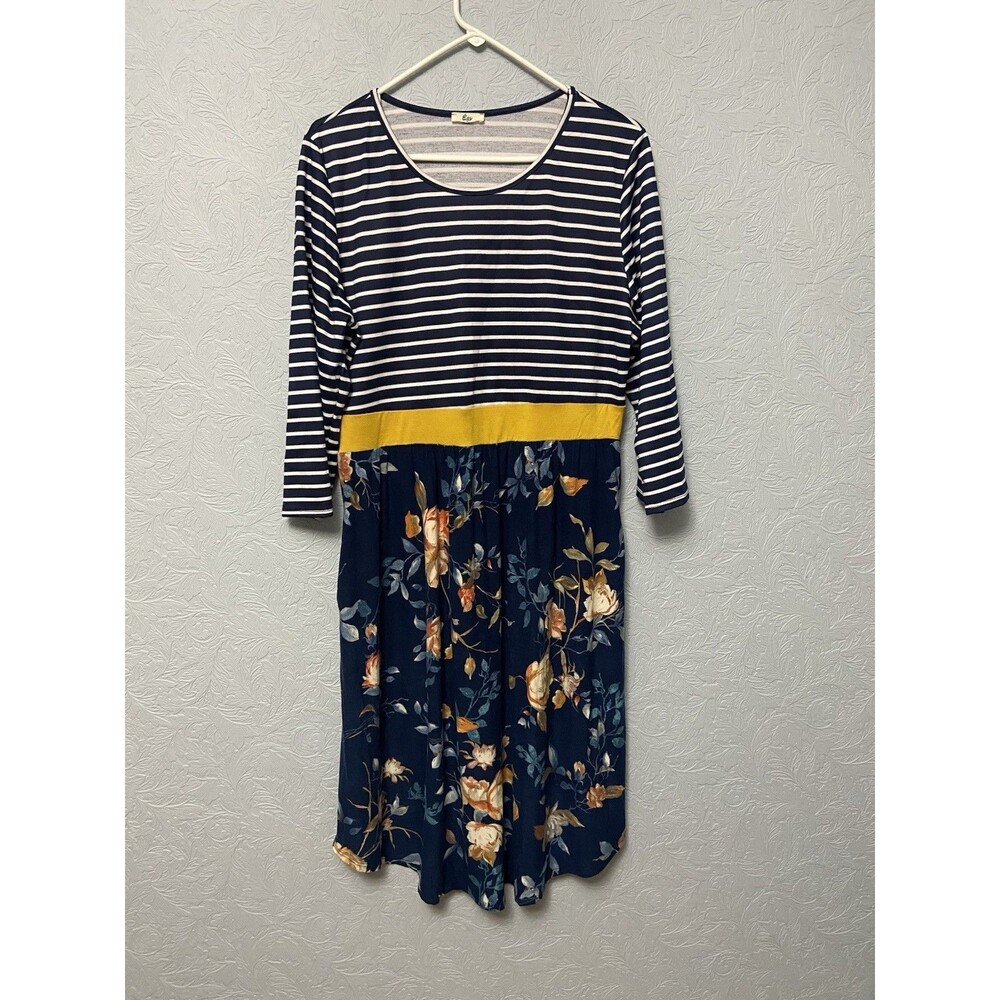 Egy Size 2XL Dress W/ Pockets G25